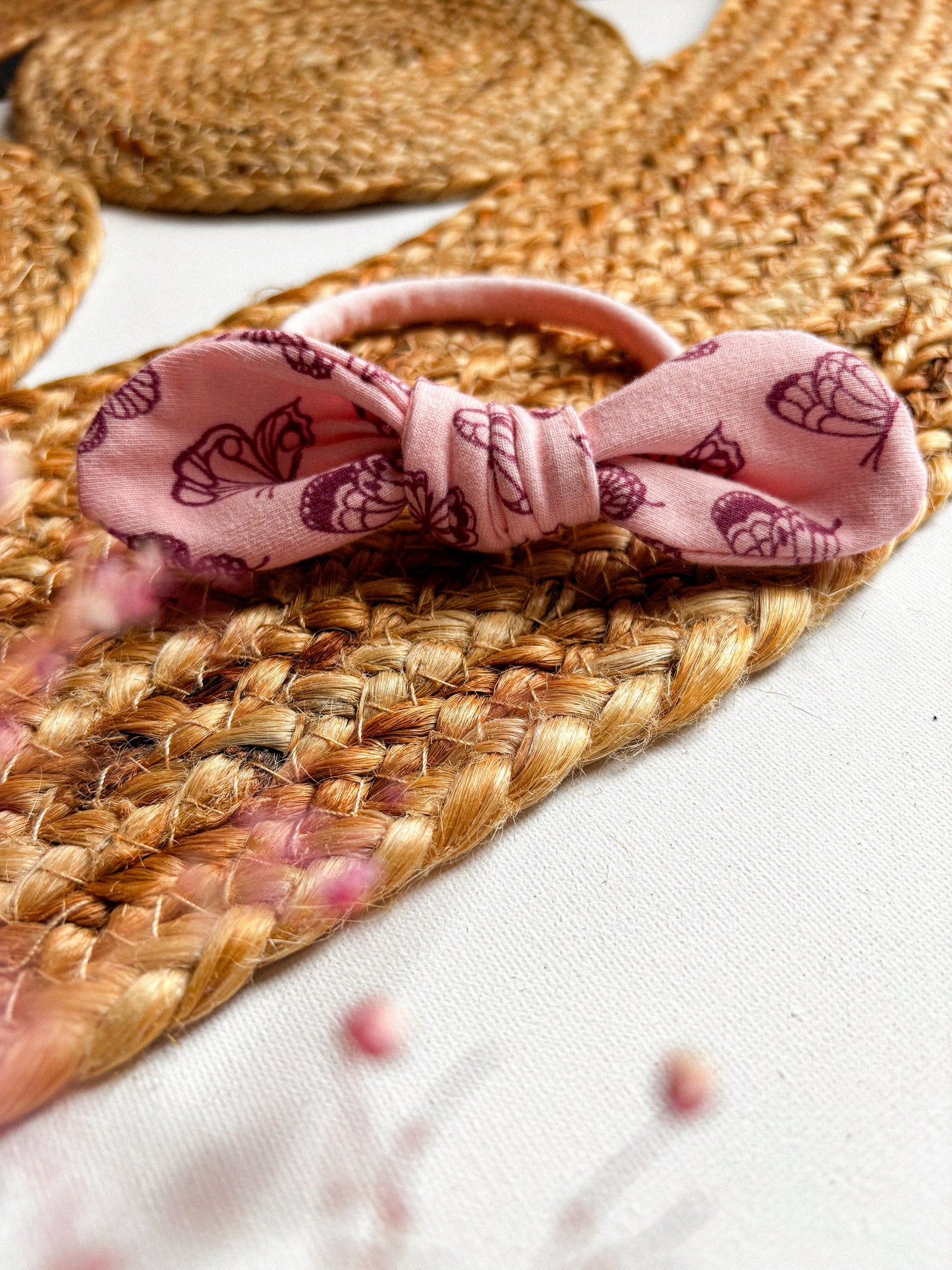 Newborn čelenka - Butterfly