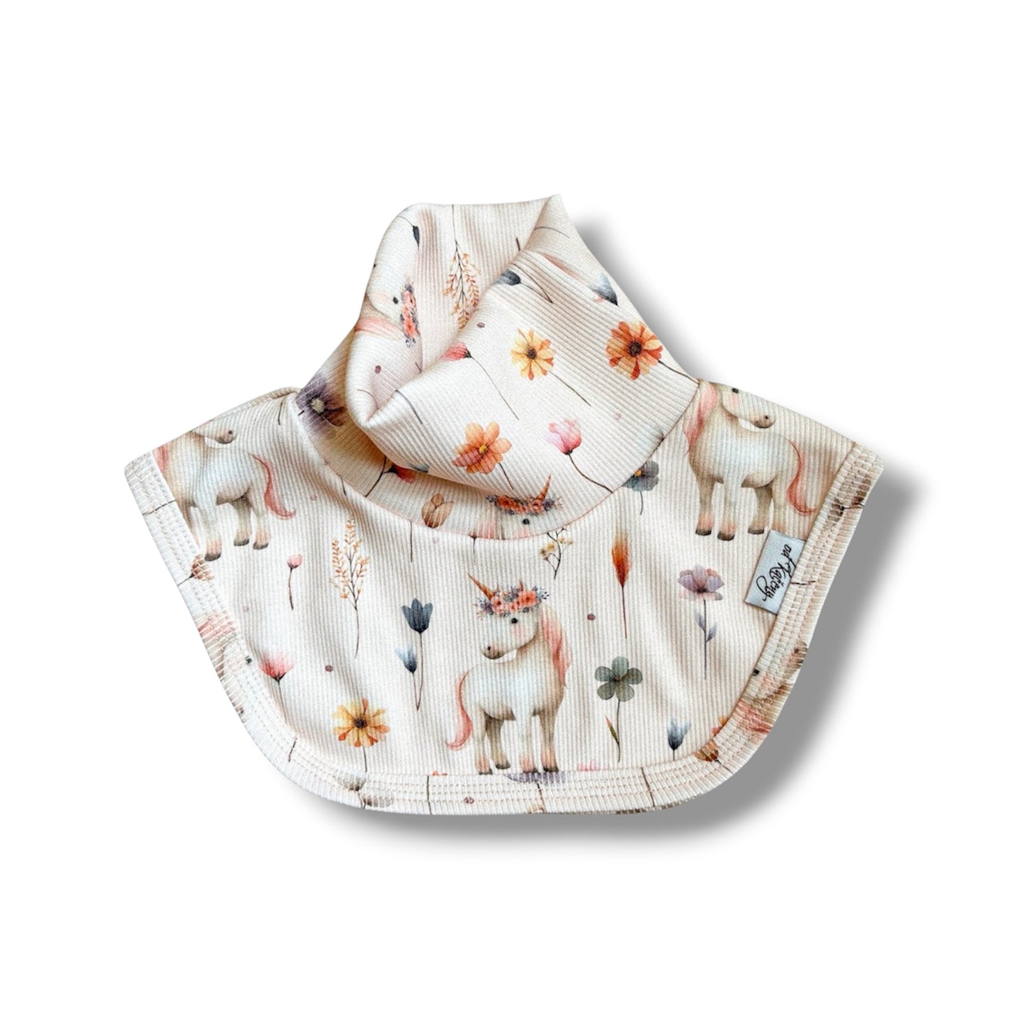 ROLÁČKOVÝ NÁKRČNÍK - Flowers Unicorn