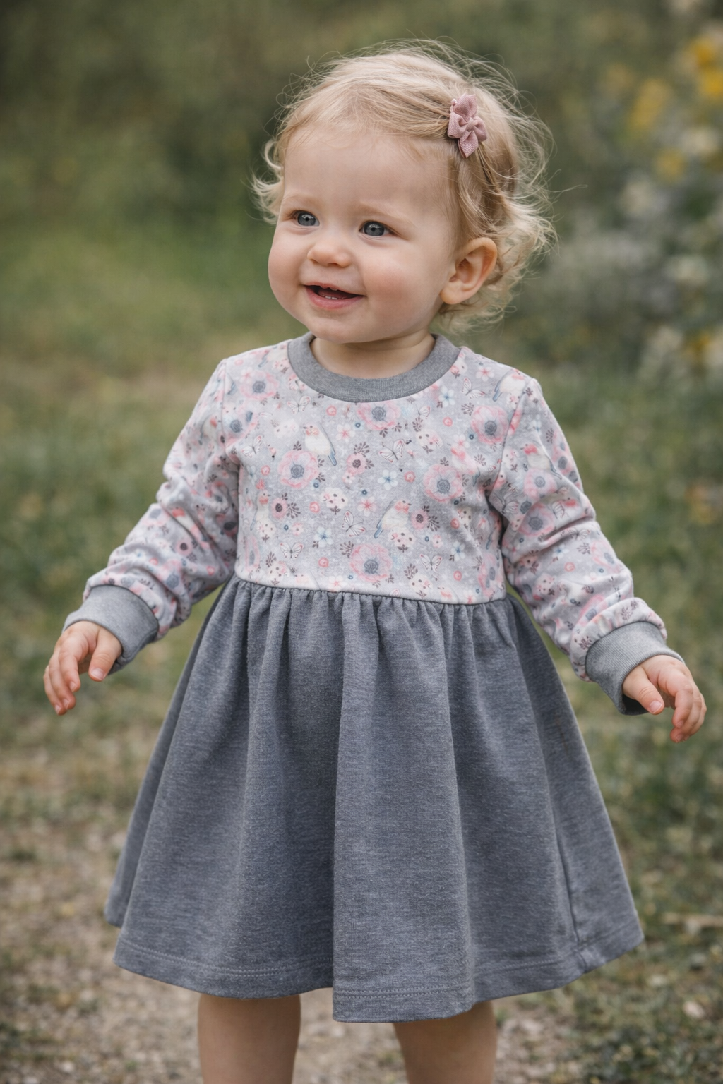 Mikinové šaty Bird