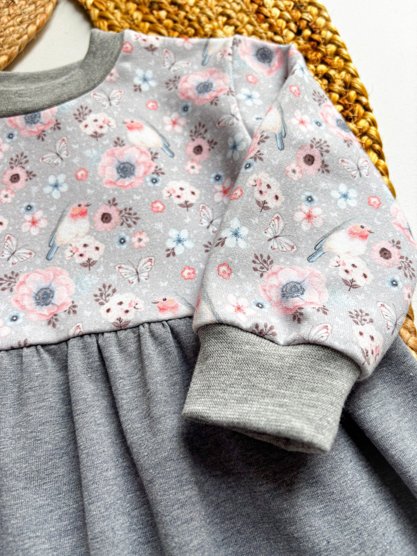 Mikinové šaty Bird