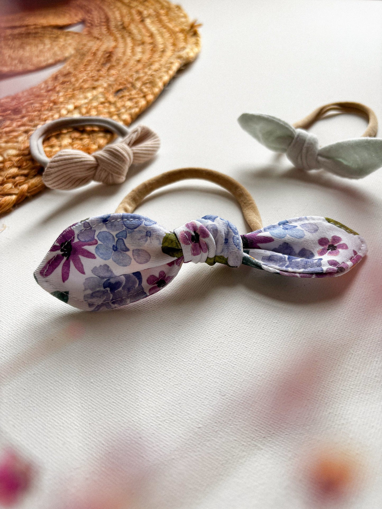 Newborn čelenka Flowers