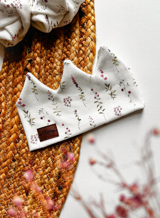 Žebrovaná korunka Flowers