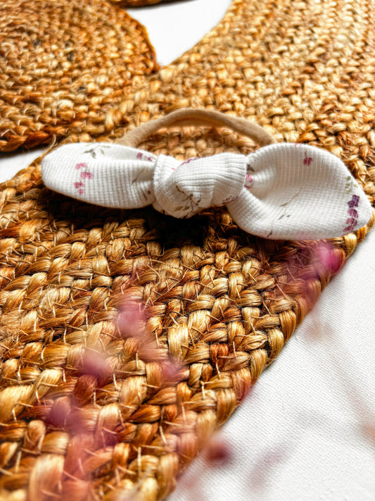 Newborn čelenka - Flowers
