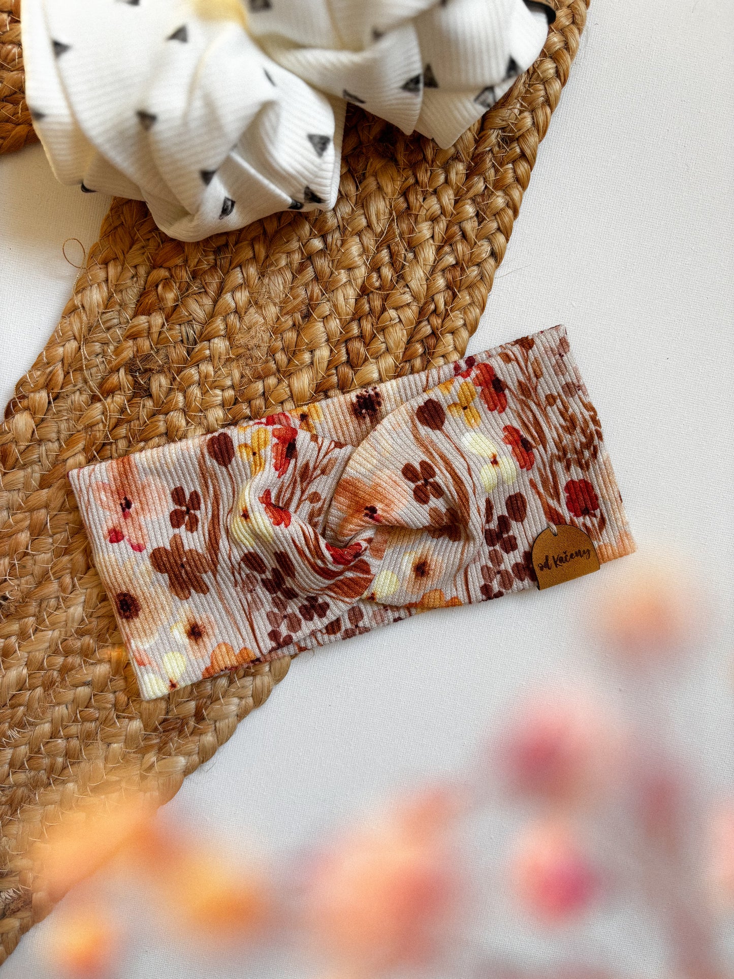 Žebrovaná čelenka Fall