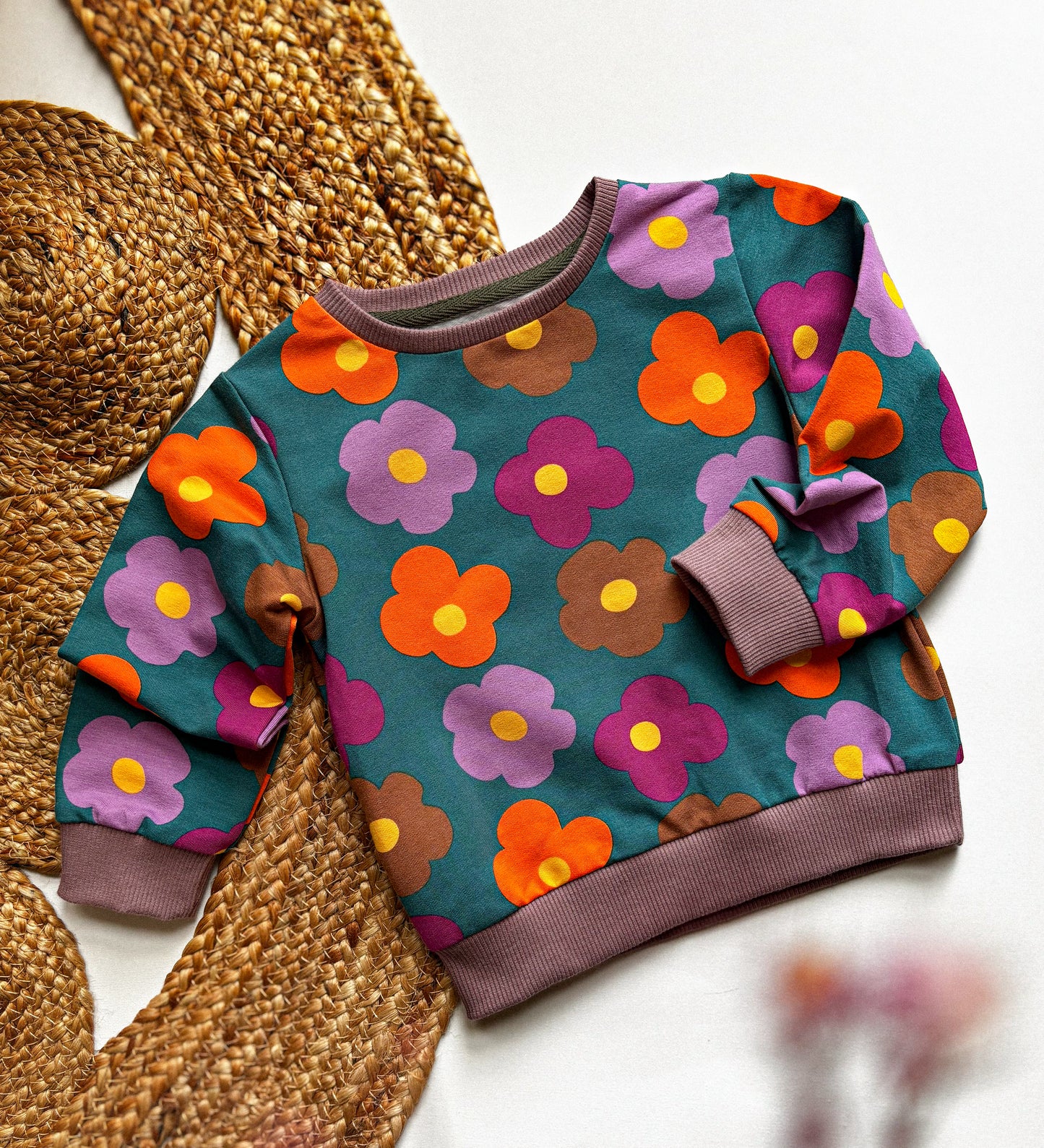 Mikina Basic - Flowers
