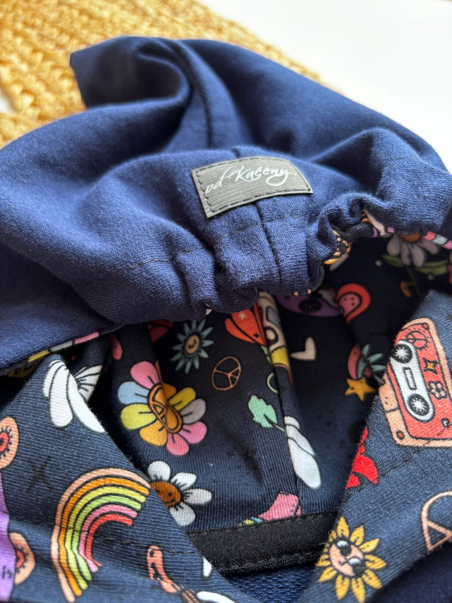 Mikina s kapucí Hippies