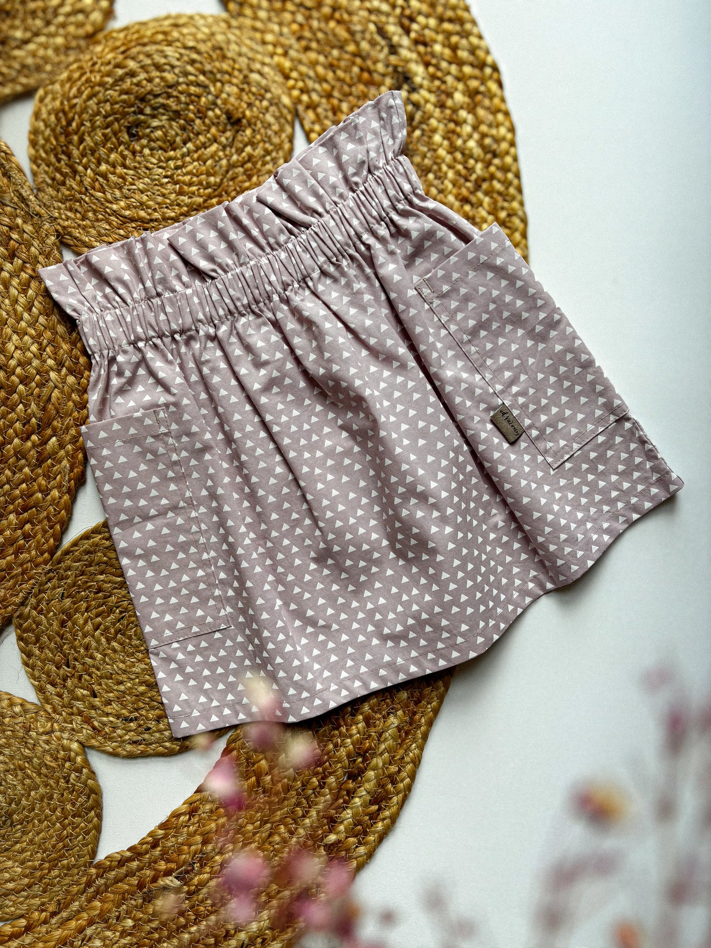 Bavlněná sukně Pink