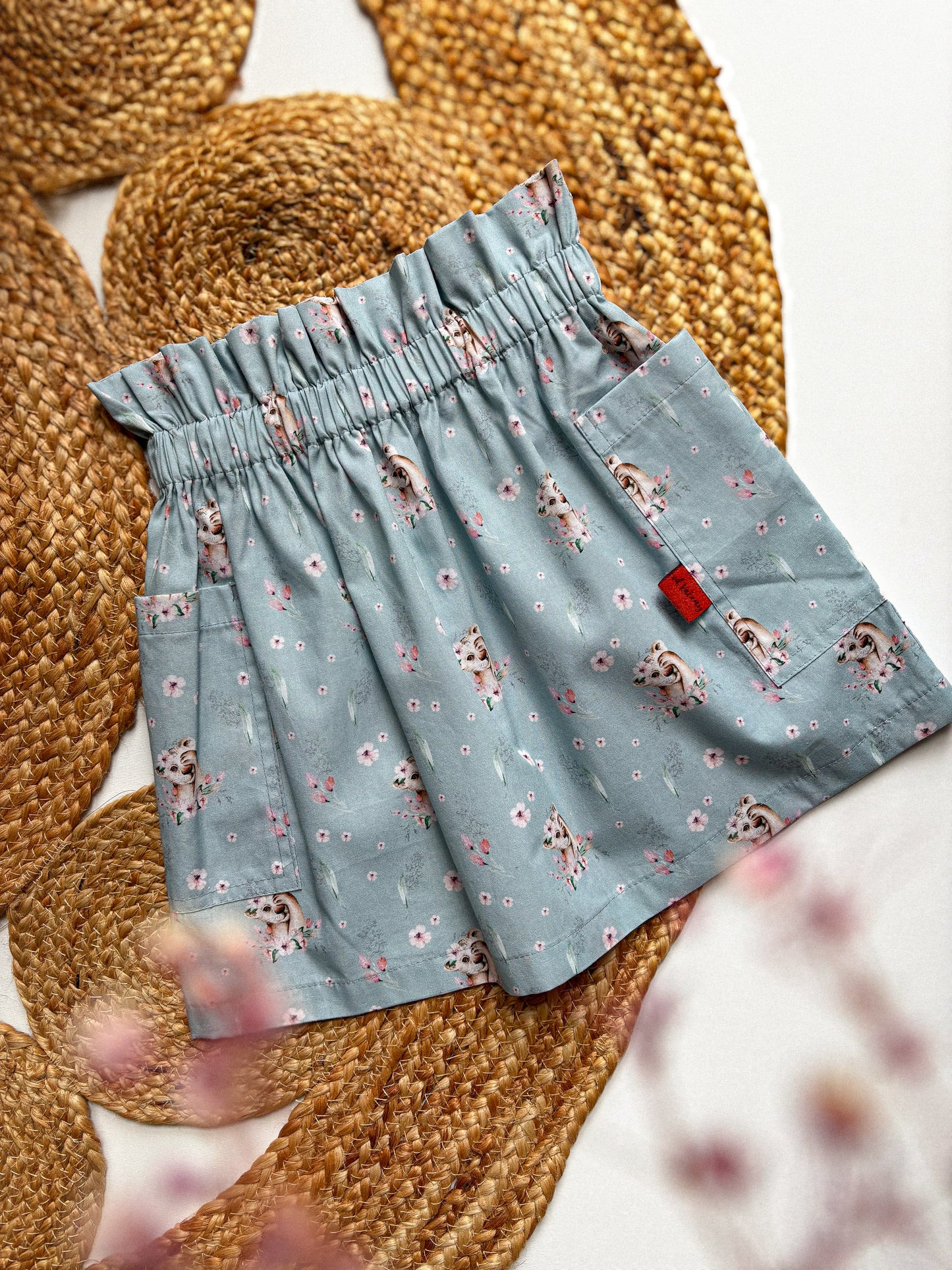 Bavlněná sukně Blue