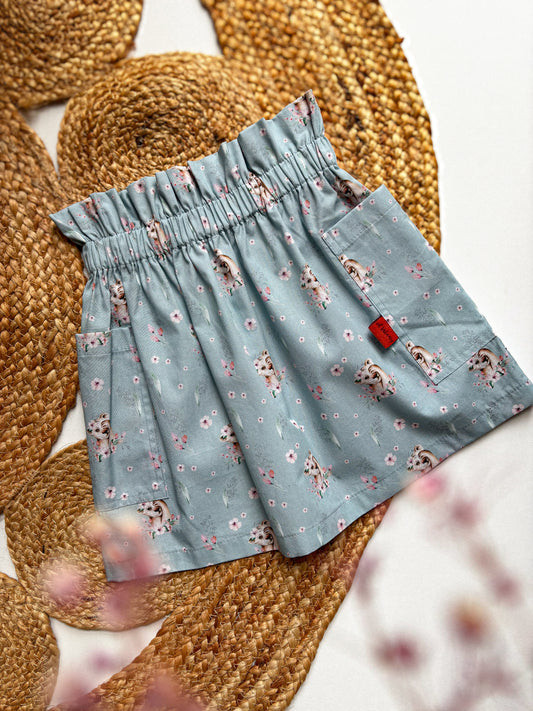 Bavlněná sukně Blue