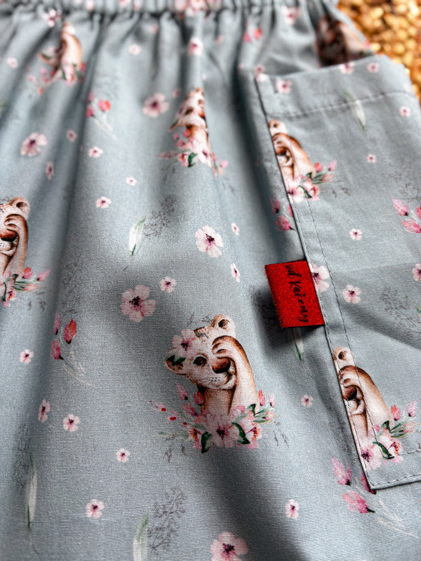 Bavlněná sukně Blue