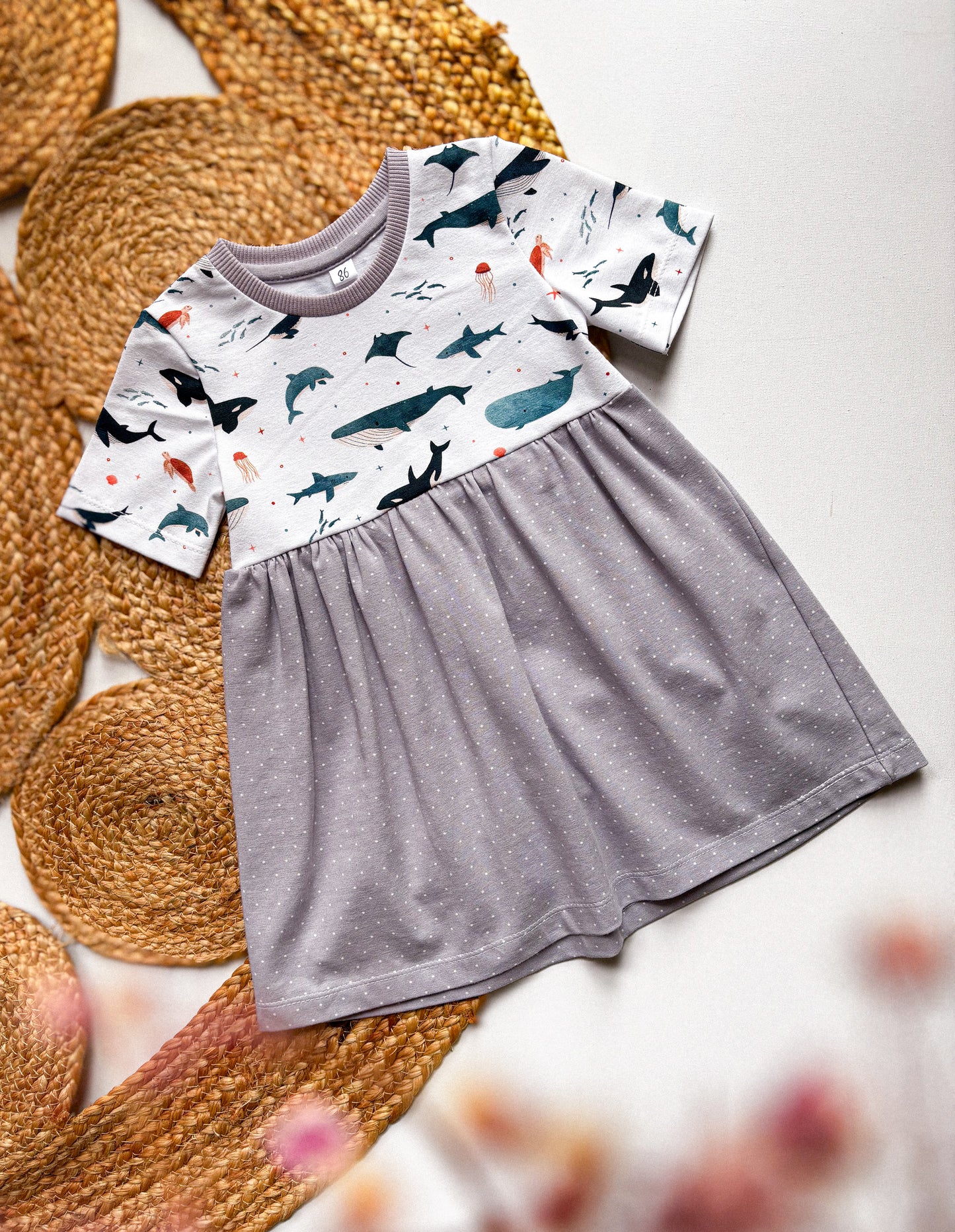 Bavlněné šaty Sea