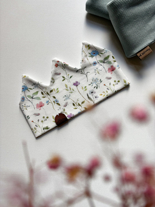 Žebrovaná korunka Flowers