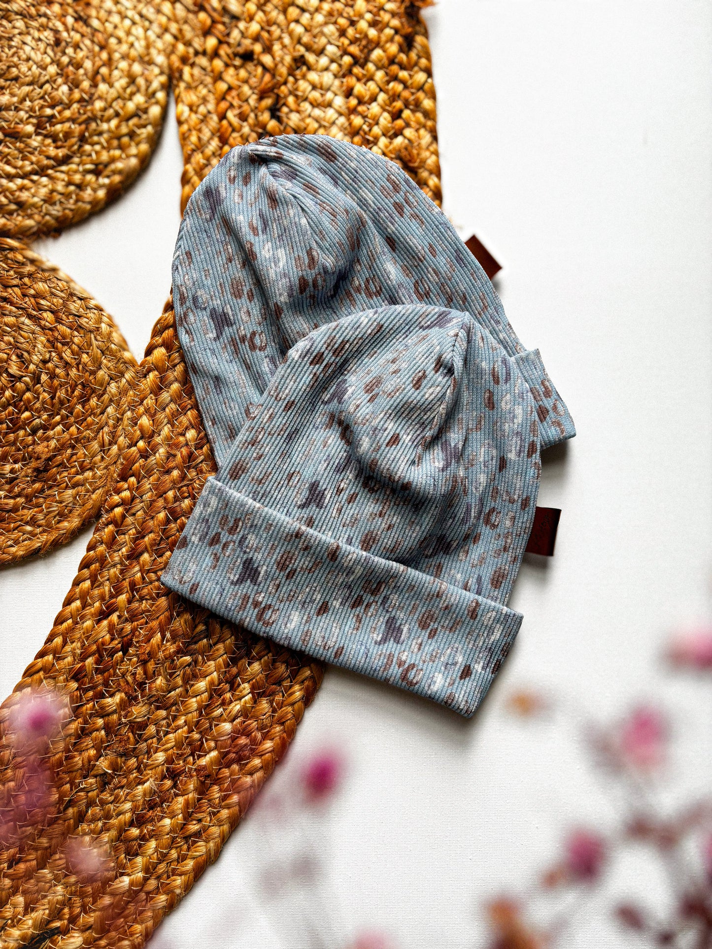 Žebrovaná čepice Blue Gepard