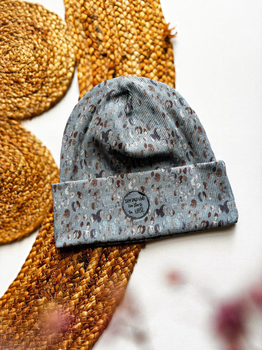 Žebrovaná čepice Blue Gepard Dámská