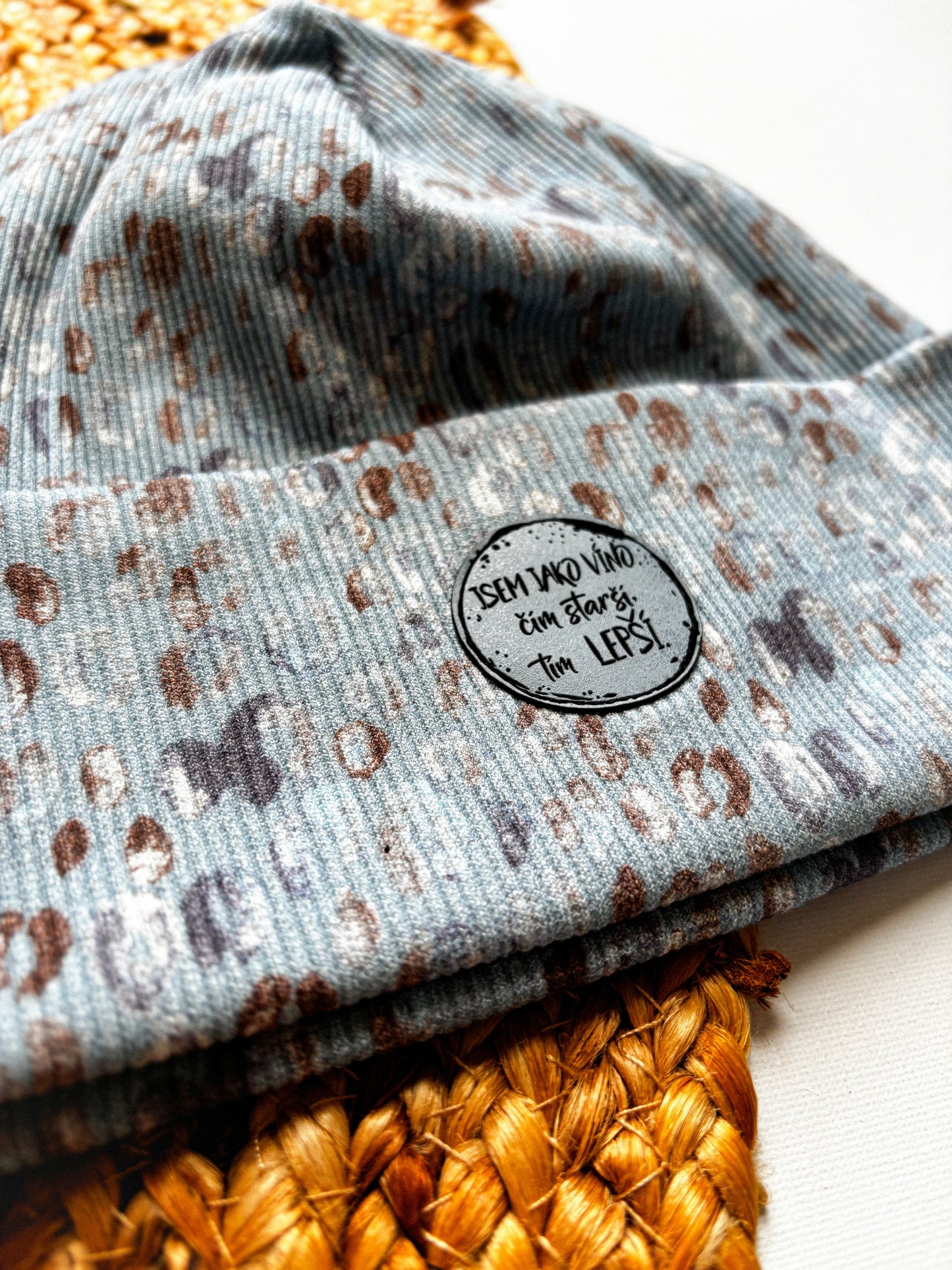 Žebrovaná čepice Blue Gepard Dámská