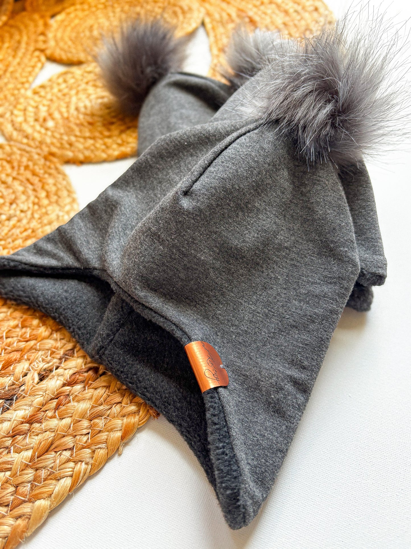Ušanka Dark Grey