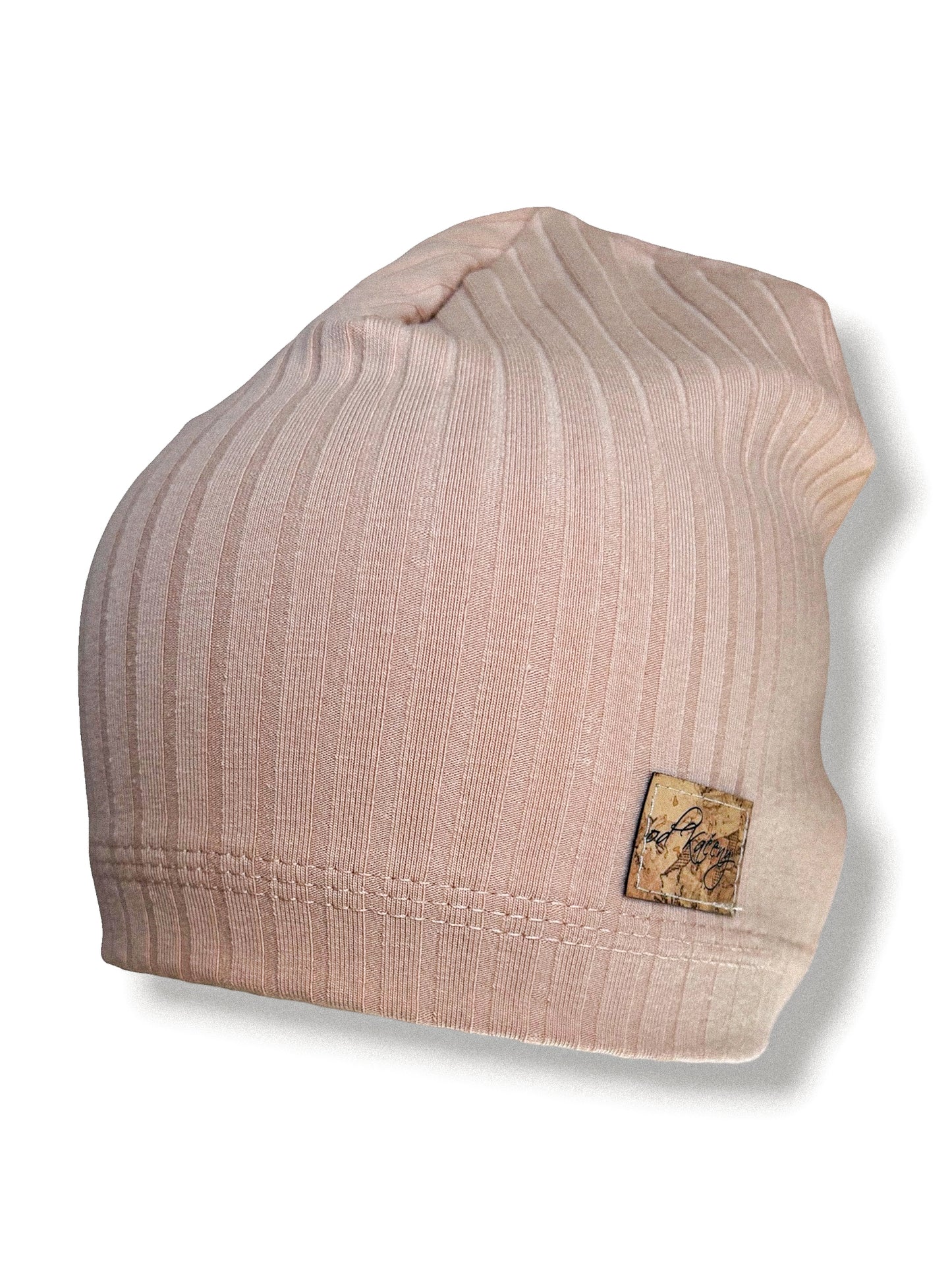 ČEPICE ŽEBROVANÁ - Beige
